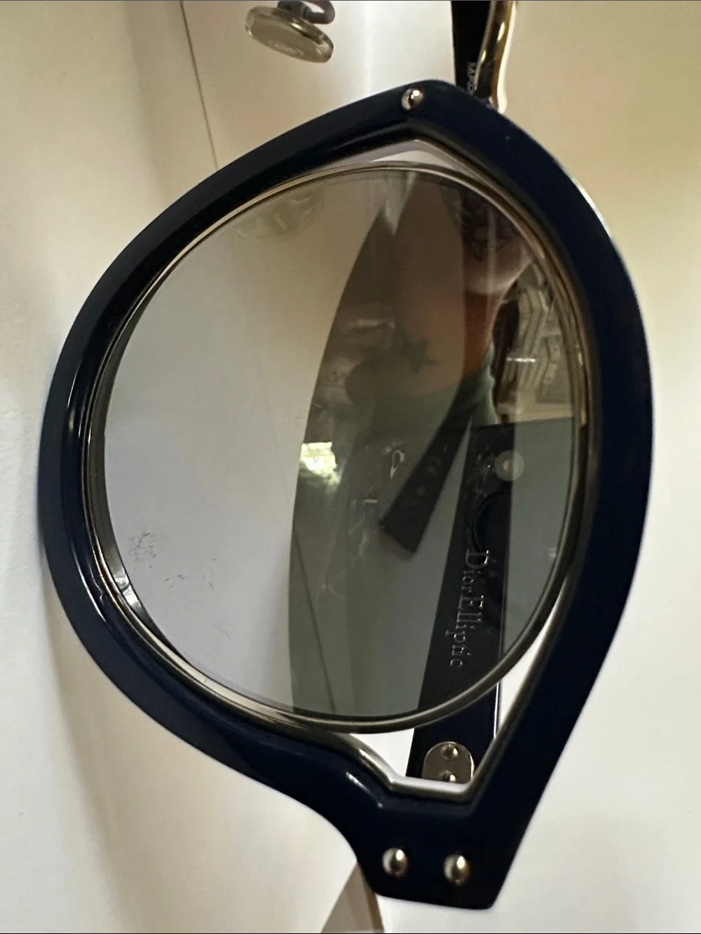 Dior Elliptic Dark Blue Sunglasses